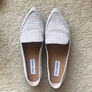 Steven Madden Studded Feather Flat